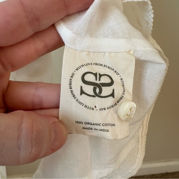 Spell Jolene Elegant White Lace Boho Feminine Flirty Romantic Dress - Picture 10 of 11